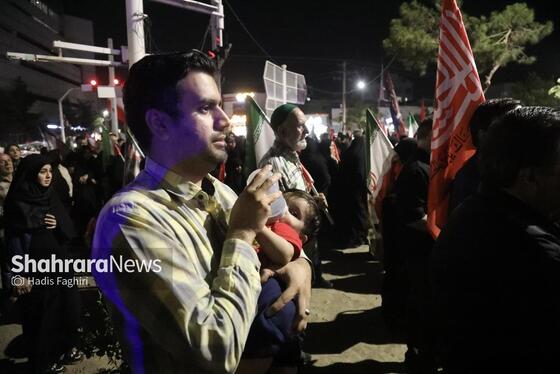 گزارش تصویری | یکصدوچهل و یکمین شب حضور مردم مشهد در خیابان (۲۸ تیرماه ۱۴۰۵)