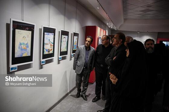 گزارش تصویری | نمایشگاه نقاشی «زنگ پرواز»