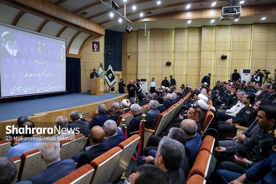 گزارش تصویری | مراسم تکریم و معارفه فرمانده ارشد انتظامی استان خراسان رضوی