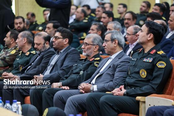 گزارش تصویری | مراسم تکریم و معارفه فرمانده ارشد انتظامی استان خراسان رضوی