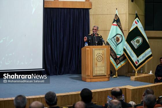 گزارش تصویری | مراسم تکریم و معارفه فرمانده ارشد انتظامی استان خراسان رضوی