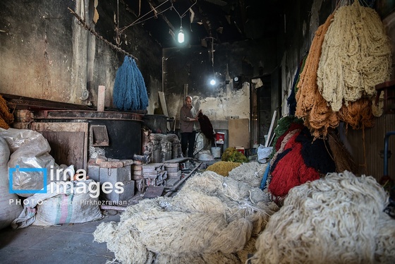 گزارش تصویری | آخرین بازمانده رنگرزی گیاهی در کردستان
