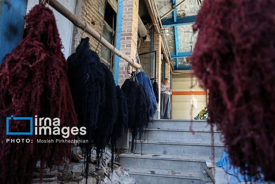 گزارش تصویری | آخرین بازمانده رنگرزی گیاهی در کردستان