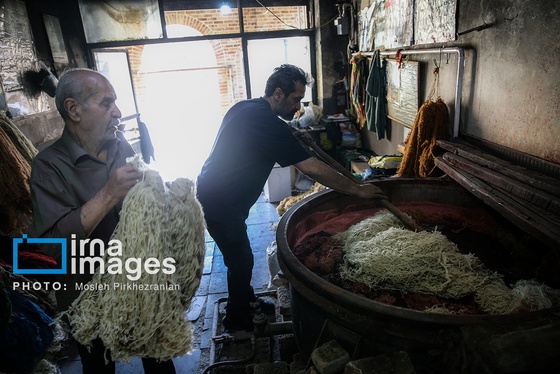 گزارش تصویری | آخرین بازمانده رنگرزی گیاهی در کردستان