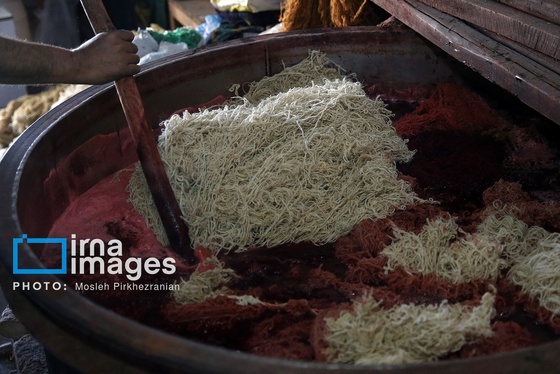 گزارش تصویری | آخرین بازمانده رنگرزی گیاهی در کردستان