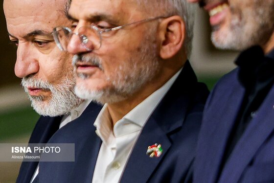 گزارش تصویری | استقبال رسمی رئیس‌جمهور از نخست‌وزیر عراق