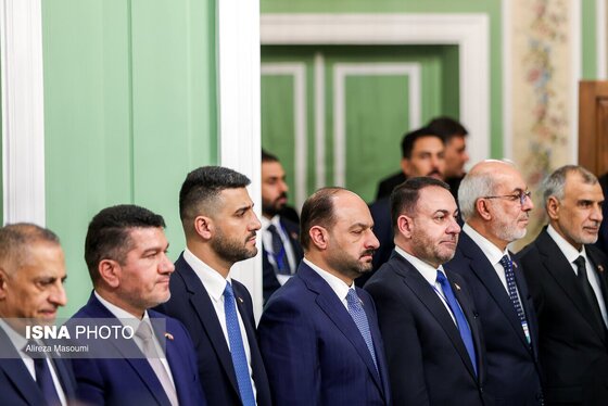 گزارش تصویری | استقبال رسمی رئیس‌جمهور از نخست‌وزیر عراق
