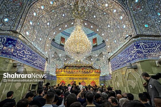 گزارش تصویری | حال و هوای کربلای معلی در شب جمعه ، شب زیارتی سیدالشهدا (ع)، در آستانه اربعین حسینی