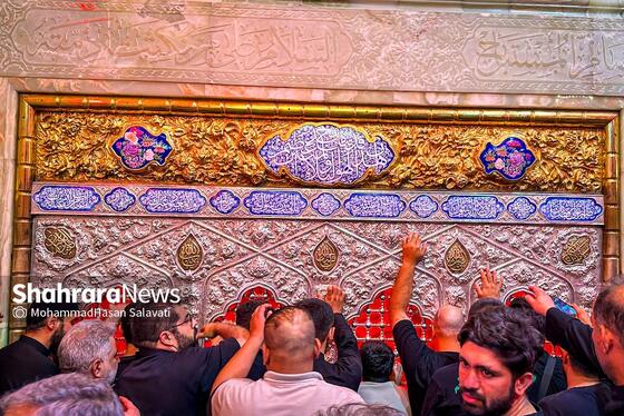 گزارش تصویری | حال و هوای کربلای معلی در شب جمعه ، شب زیارتی سیدالشهدا (ع)، در آستانه اربعین حسینی