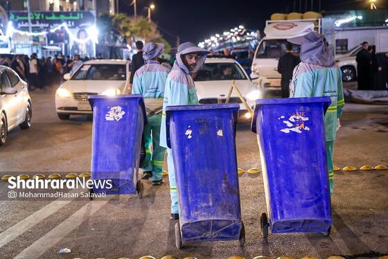 گزارش تصویری | آغاز فعالیت های اربعینی شهرداری مشهد در شهر نجف