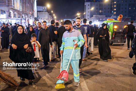گزارش تصویری | آغاز فعالیت های اربعینی شهرداری مشهد در شهر نجف