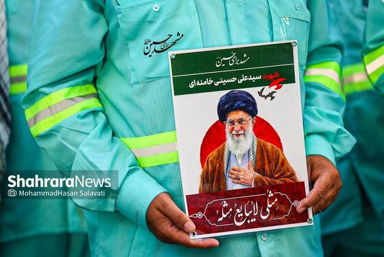 گزارش تصویری | آیین اذن خدمت و آغاز خدمات رسانی کاروان خدام الحسین(ع) شهرداری مشهد مقدس در نجف اشرف