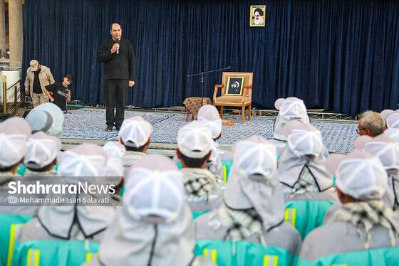 گزارش تصویری | آیین اذن خدمت و آغاز خدمات رسانی کاروان خدام الحسین(ع) شهرداری مشهد مقدس در نجف اشرف