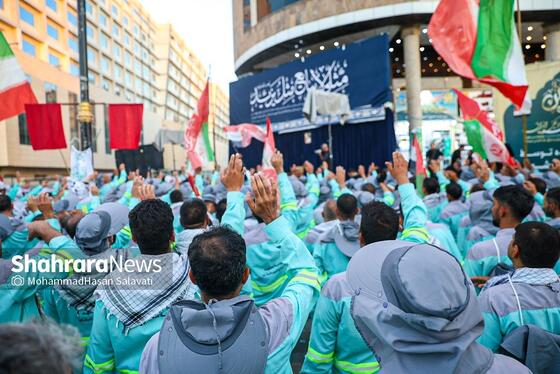 گزارش تصویری | آیین اذن خدمت و آغاز خدمات رسانی کاروان خدام الحسین(ع) شهرداری مشهد مقدس در نجف اشرف