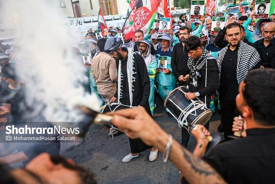 گزارش تصویری | آیین اذن خدمت و آغاز خدمات رسانی کاروان خدام الحسین(ع) شهرداری مشهد مقدس در نجف اشرف
