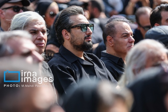 گزارش تصویری | تشییع پیکر زنده یاد «اکبر عبدی»