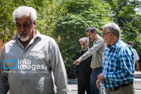 گزارش تصویری | تشییع پیکر زنده یاد «اکبر عبدی»
