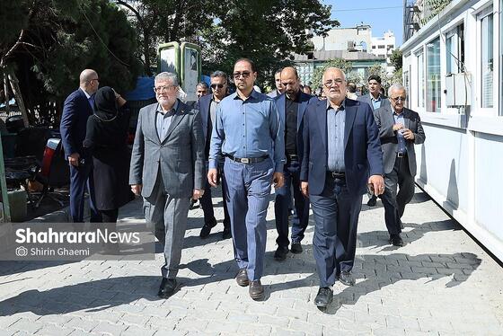 گزارش تصویری | بازدید شهردار مشهدمقدس از ایستگاه بسیج خط 3 قطار شهری