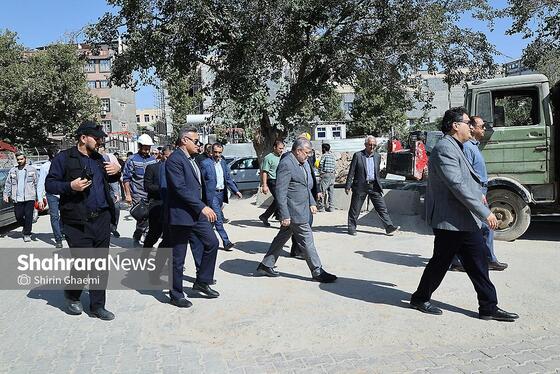 گزارش تصویری | بازدید شهردار مشهدمقدس از ایستگاه بسیج خط 3 قطار شهری