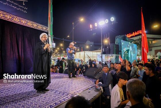 گزارش تصویری | آغاز به کار موکب فرهنگی شهرداری مشهد در نجف اشرف