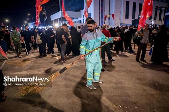 گزارش تصویری | آغاز به کار موکب فرهنگی شهرداری مشهد در نجف اشرف