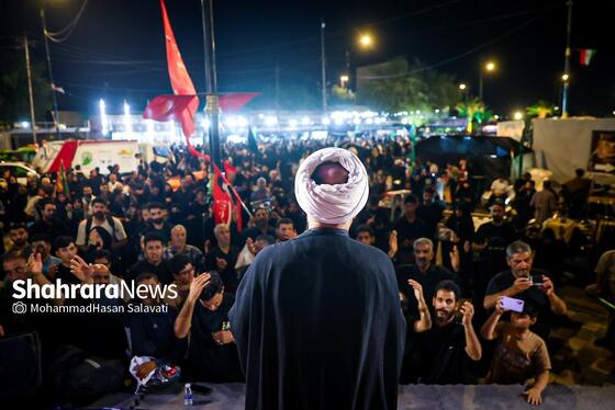 گزارش تصویری | آغاز به کار موکب فرهنگی شهرداری مشهد در نجف اشرف