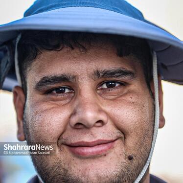 گزارش تصویری | خادمان فیروزه ای در خیابان های نجف