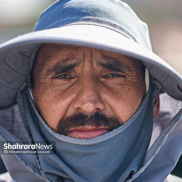 گزارش تصویری | خادمان فیروزه ای در خیابان های نجف