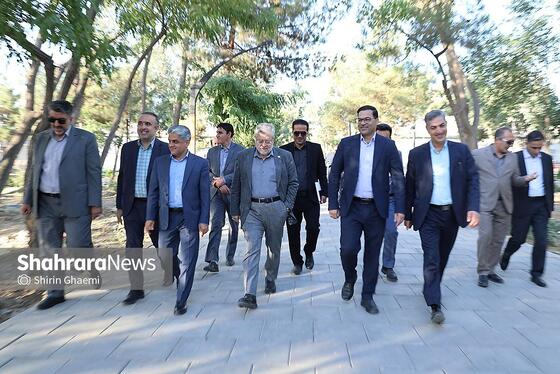 گزارش تصویری |بازدید شهردار مشهد مقدس از بوستان جهانشهر