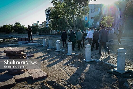 گزارش تصویری |بازدید شهردار مشهد مقدس از بوستان جهانشهر