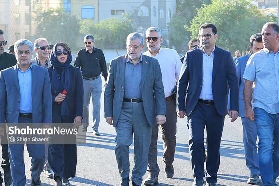 گزارش تصویری |بازدید شهردار مشهد مقدس از بوستان جهانشهر