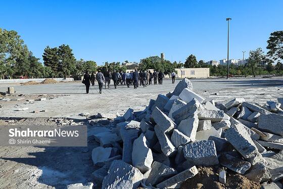 گزارش تصویری |بازدید شهردار مشهد مقدس از بوستان جهانشهر