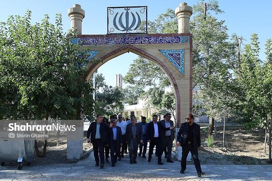 گزارش تصویری |بازدید شهردار مشهد مقدس از بوستان جهانشهر