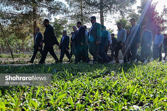 گزارش تصویری |بازدید شهردار مشهد مقدس از بوستان جهانشهر