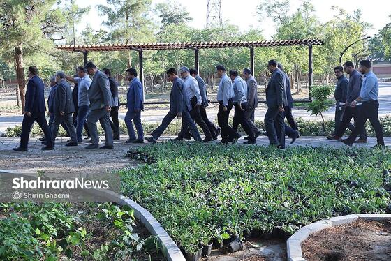 گزارش تصویری |بازدید شهردار مشهد مقدس از بوستان جهانشهر