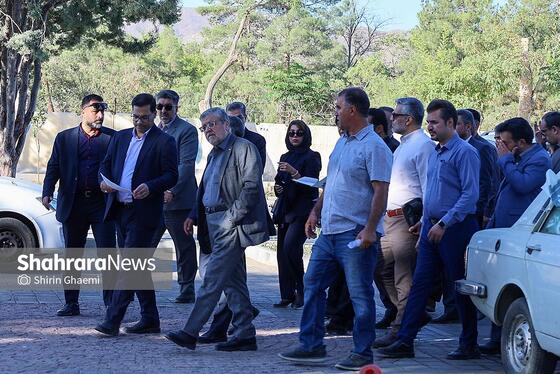 گزارش تصویری |بازدید شهردار مشهد مقدس از بوستان جهانشهر