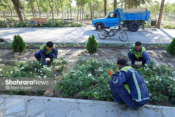 گزارش تصویری |بازدید شهردار مشهد مقدس از بوستان جهانشهر