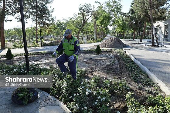گزارش تصویری |بازدید شهردار مشهد مقدس از بوستان جهانشهر