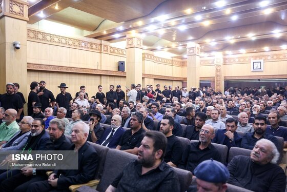 گزارش تصویری | مراسم یادبود زنده یاد «اکبر عبدی»