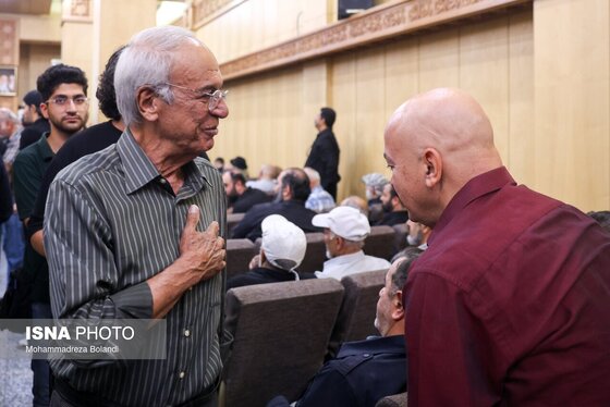 گزارش تصویری | مراسم یادبود زنده یاد «اکبر عبدی»