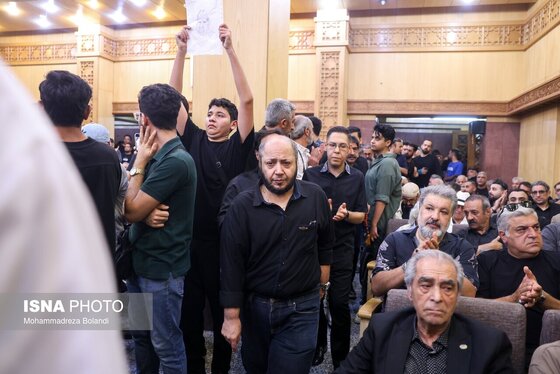 گزارش تصویری | مراسم یادبود زنده یاد «اکبر عبدی»