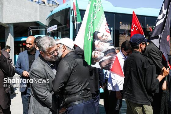 گزارش تصویری |رونمایی از ۲۵ دستگاه اتوبوس جدید و بازسازی شده سازمان اتوبوسرانی مشهد