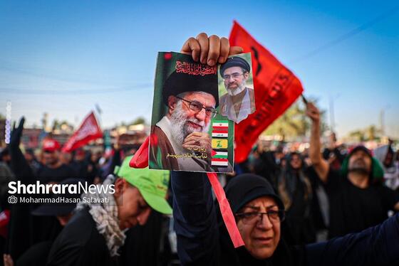 گزارش تصویری | موکب فرهنگی شهرداری مشهد در نجف اشرف و مسیر پیاده روی زائران اربعین (۸ مرداد ۱۴۰۵)