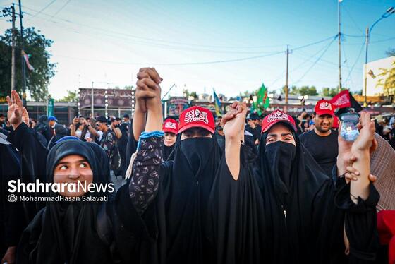 گزارش تصویری | موکب فرهنگی شهرداری مشهد در نجف اشرف و مسیر پیاده روی زائران اربعین (۸ مرداد ۱۴۰۵)
