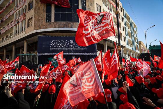 گزارش تصویری | موکب فرهنگی شهرداری مشهد در نجف اشرف و مسیر پیاده روی زائران اربعین (۸ مرداد ۱۴۰۵)