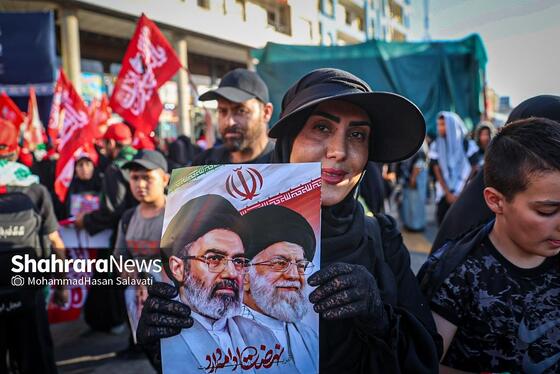 گزارش تصویری | موکب فرهنگی شهرداری مشهد در نجف اشرف و مسیر پیاده روی زائران اربعین (۸ مرداد ۱۴۰۵)