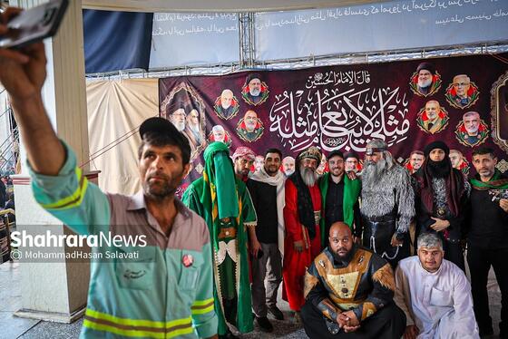 گزارش تصویری | موکب فرهنگی شهرداری مشهد در نجف اشرف و مسیر پیاده روی زائران اربعین (۸ مرداد ۱۴۰۵)