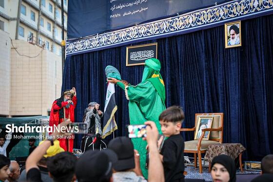 گزارش تصویری | موکب فرهنگی شهرداری مشهد در نجف اشرف و مسیر پیاده روی زائران اربعین (۸ مرداد ۱۴۰۵)