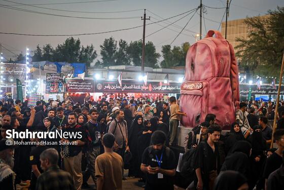 گزارش تصویری | موکب فرهنگی شهرداری مشهد در نجف اشرف و مسیر پیاده روی زائران اربعین (۸ مرداد ۱۴۰۵)