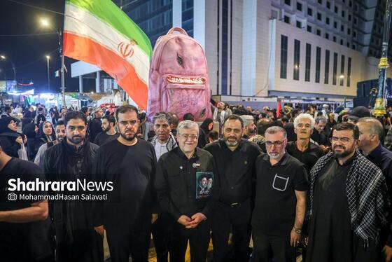گزارش تصویری |حضور شهردار مشهد در بین کاروان «خدام‌الحسین(ع)» شهرداری مشهد در شهر نجف اشرف